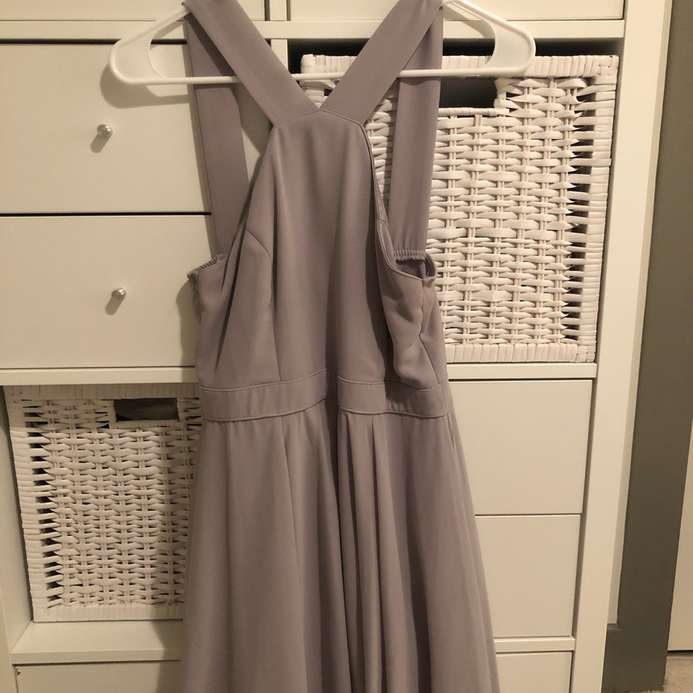 Forevermore gray skater dress